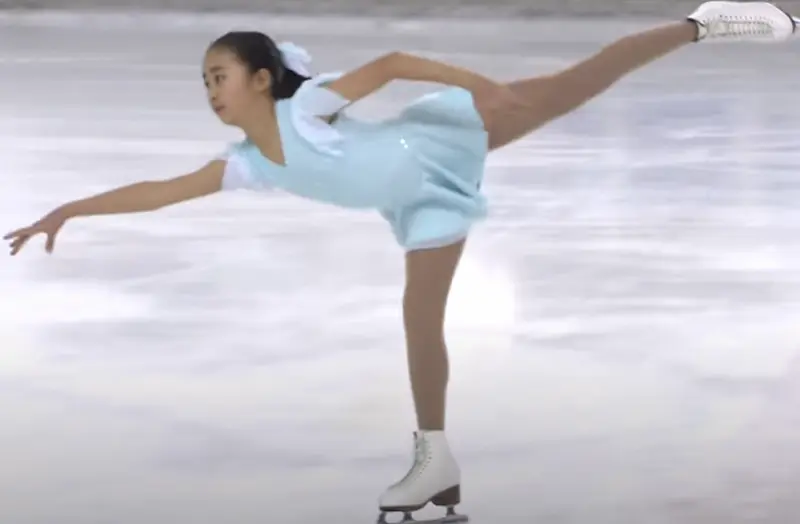 佳子さま小学校時代 フィギュアスケート